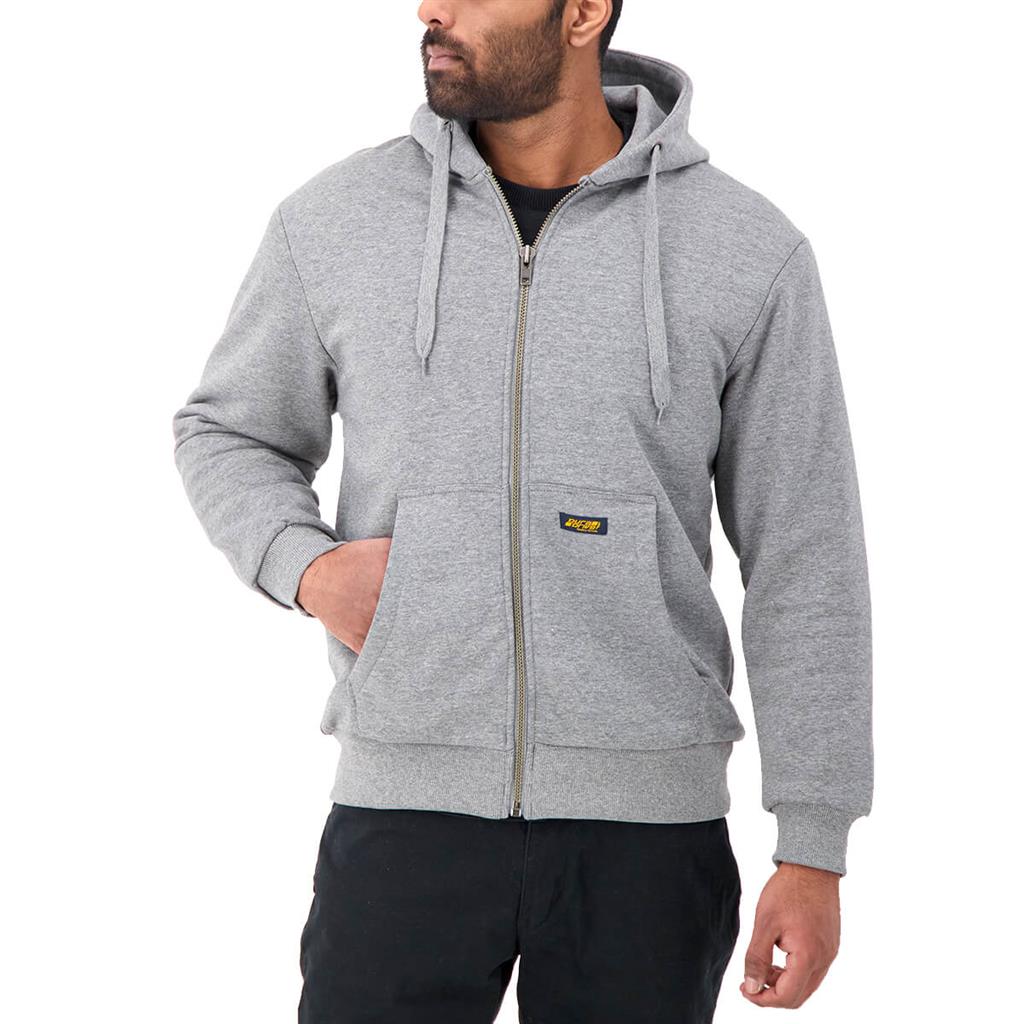 DuraDrive Black Label Waffle Lined Zipper Hoodie