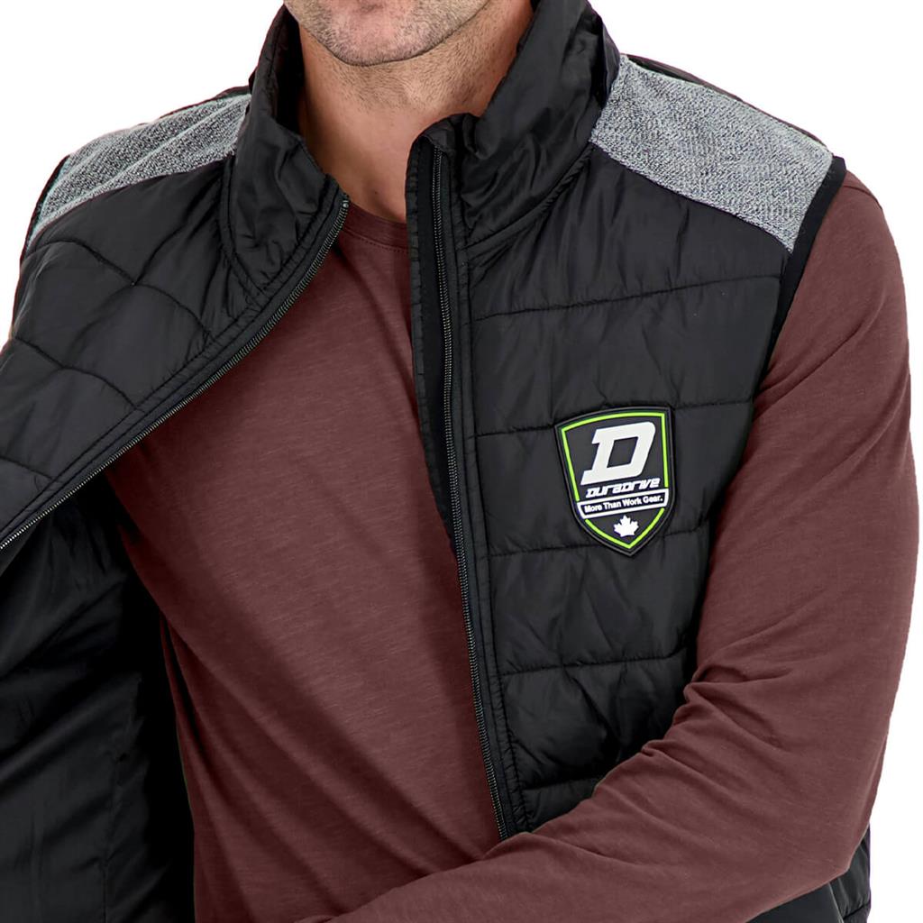 DuraDrive Wizard Quilted Vest With Hoodie