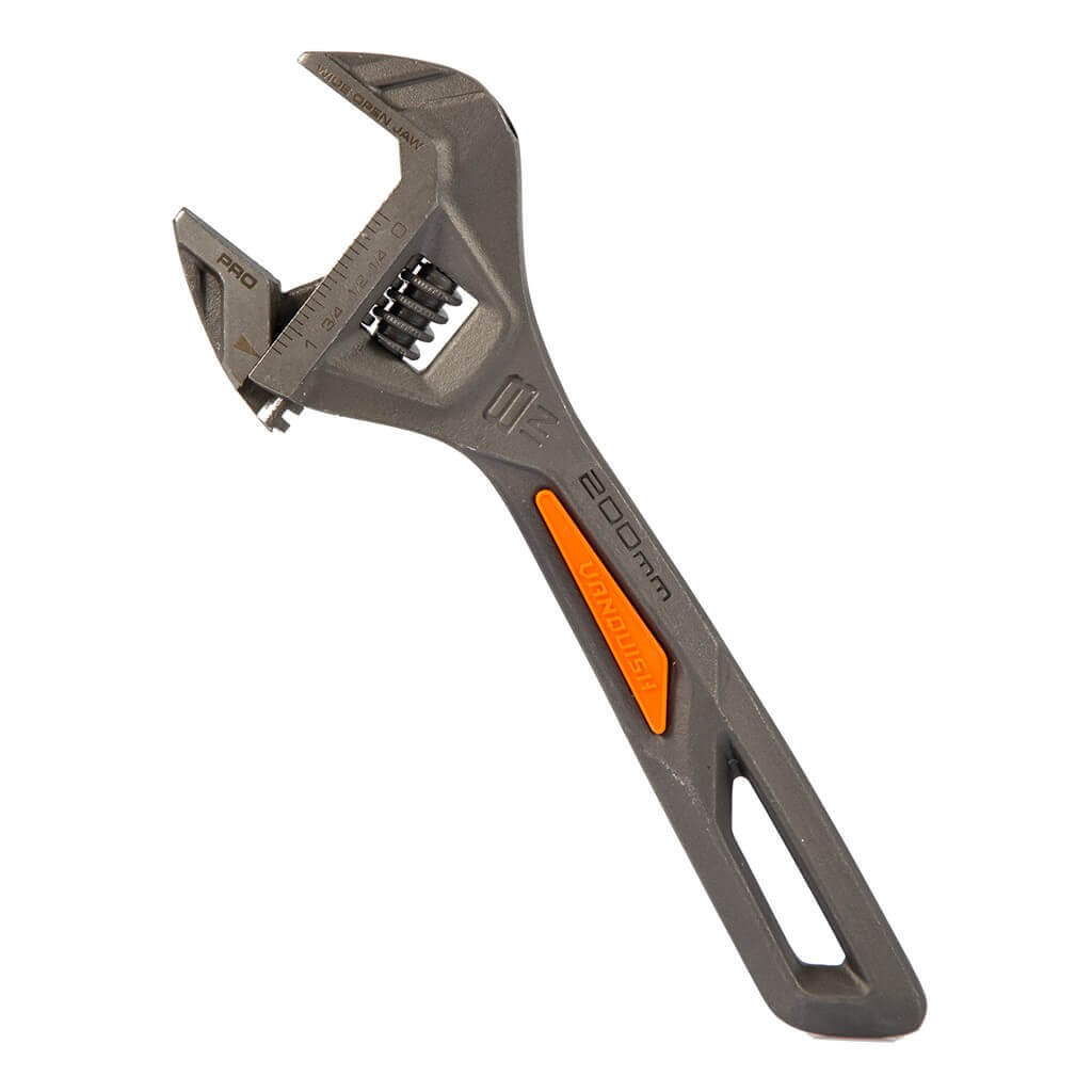 VANQUISH 3174 8 in. WIDE-OPEN Adjustable Wrench