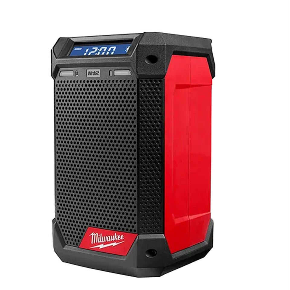 Milwaukee 2951-20 M12 12-Volt Lithium-Ion Cordless/Corded Radio with Integrated Charger (Tool Only)