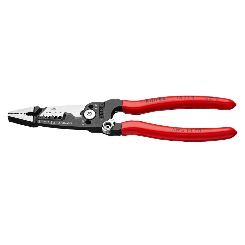 KNIPEX 13 71 8 SBA 8 in. Forged Wire Stripper