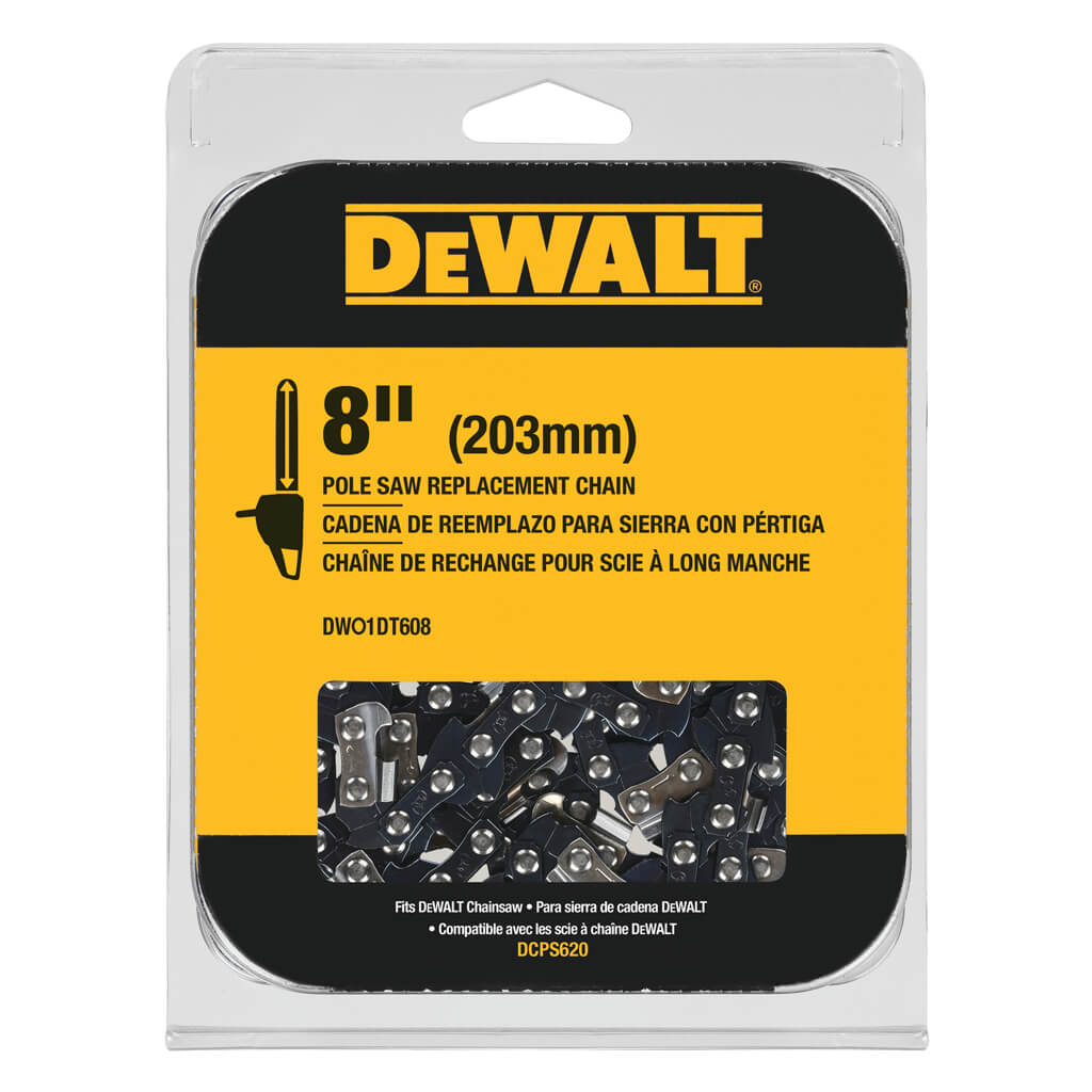 DEWALT DWO1DT608 8 in. Pole Saw Replacement Chain