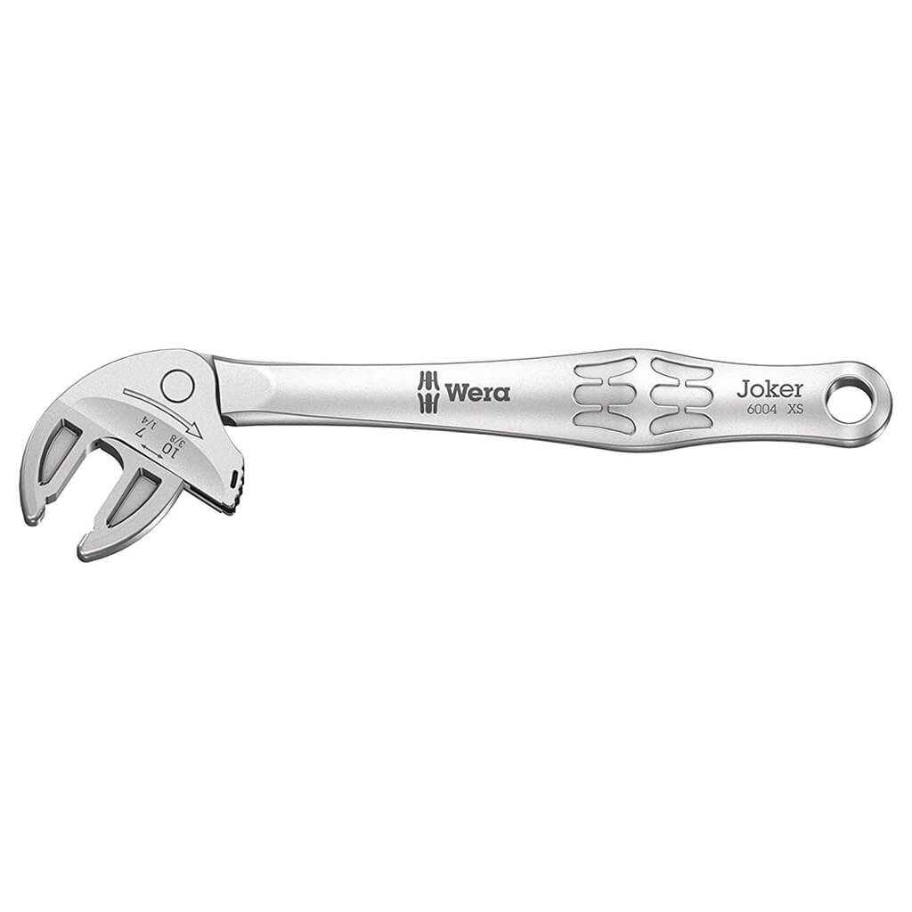 Wera 05020099001 Joker 6004 1/4 in. - 3/8 in. XS Self-Setting Spanner