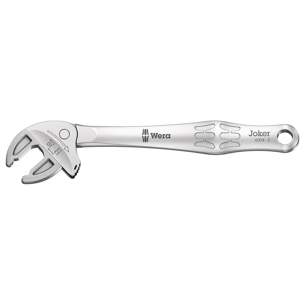 Wera 05020100001 Joker 6004 7/16 in. - 1/2 in. S Self-Setting Spanner