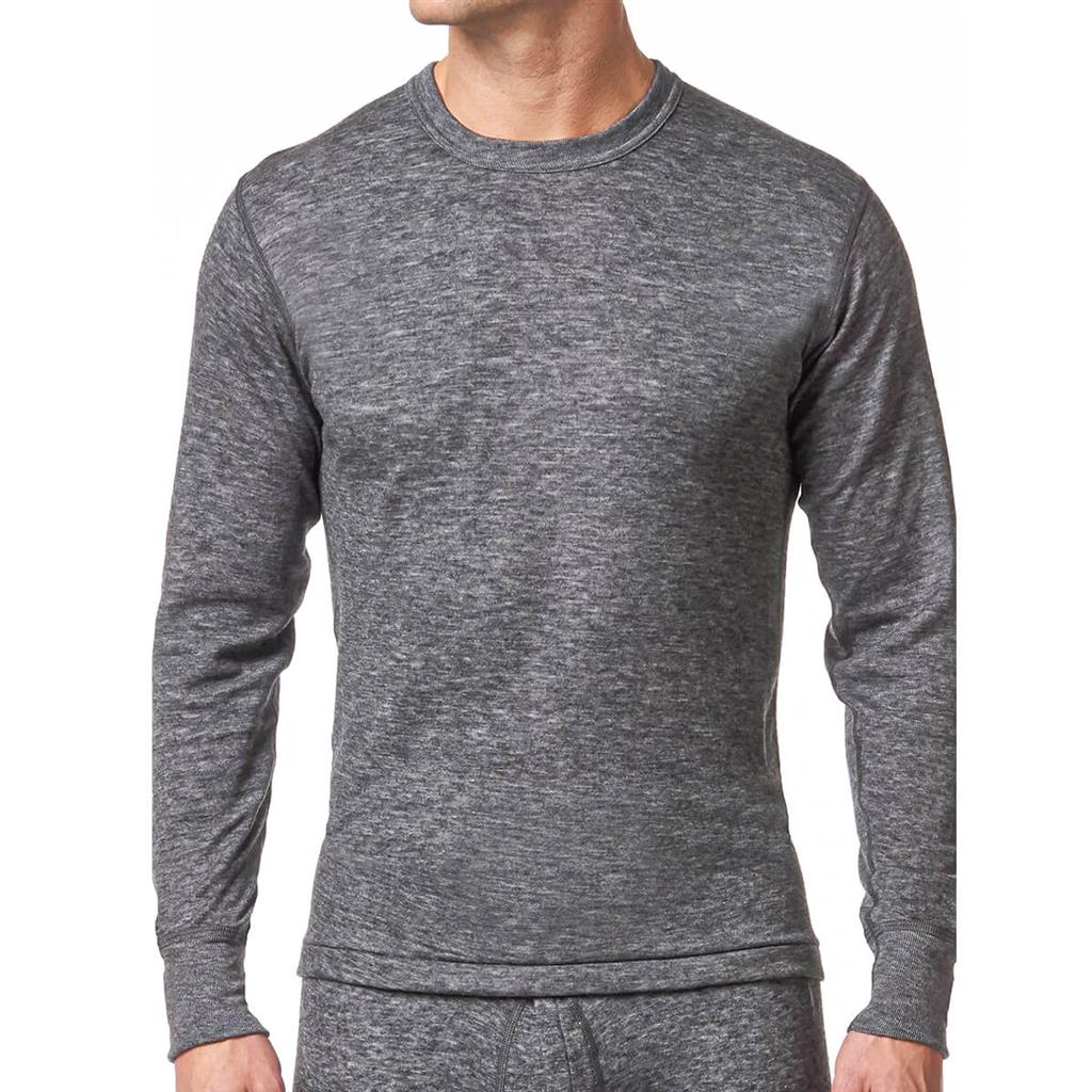 Stanfield's Two-Layer Merino Wool Long Sleeve Crew Neck Thermal Shirt