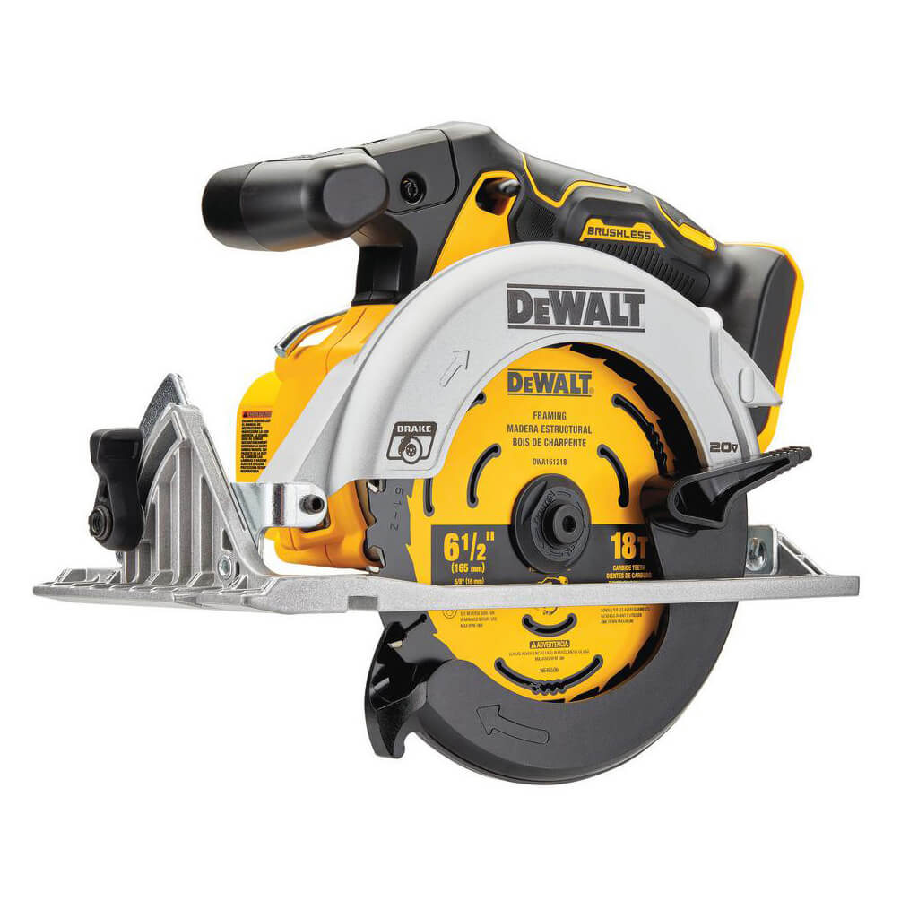 DEWALT DCS565B 20-Volt MAX Lithium-Ion 6-1/2 in. Brushless Circular Saw (Tool Only)