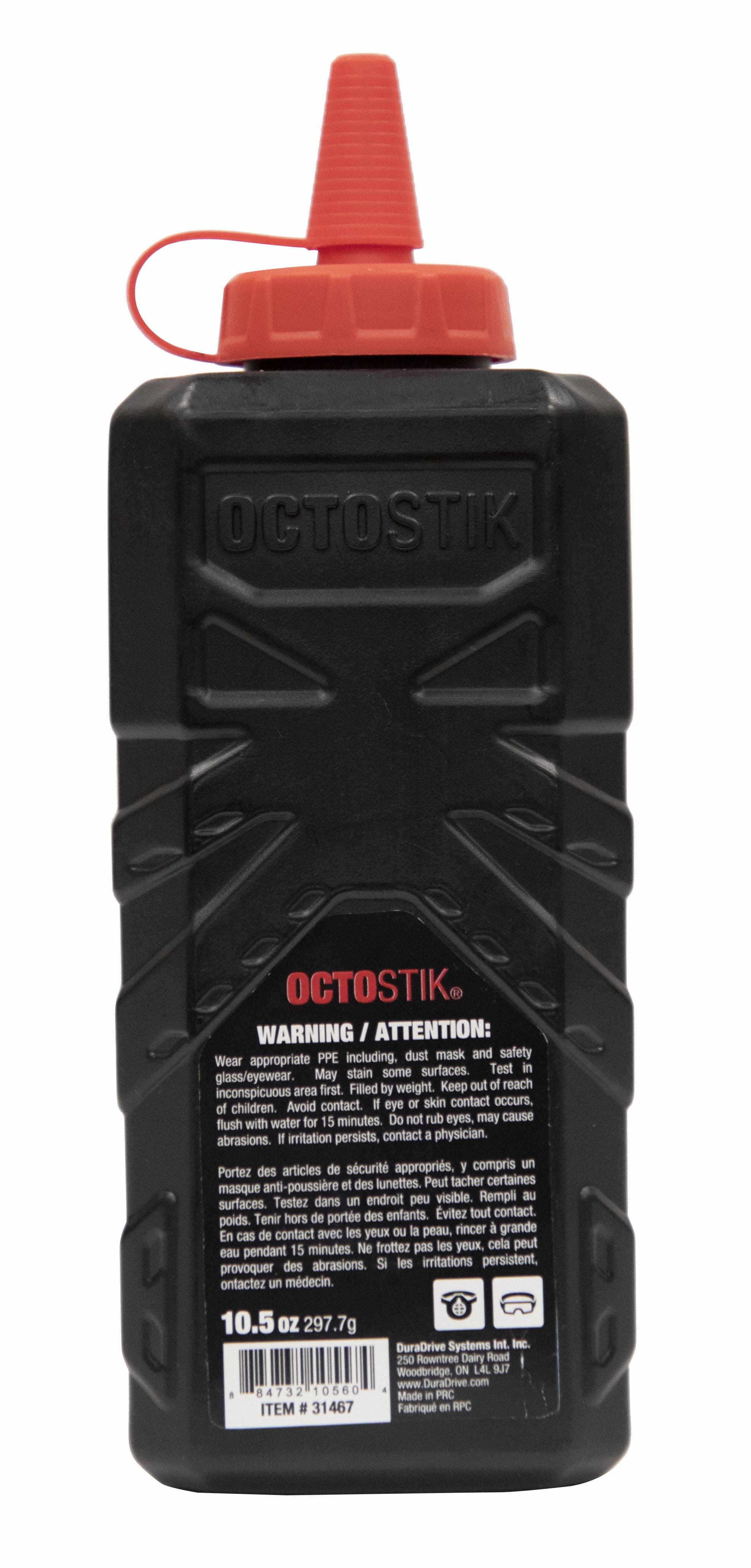 OCTOSTIK Straight-Line Red Permanent Chalk Powder (10.5 oz)