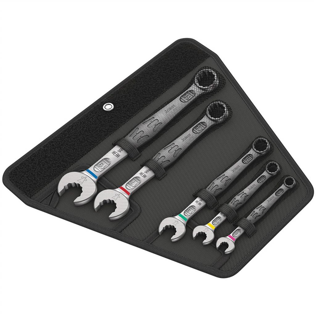 Wera 05020230001 Joker 6003 Metric Combination Wrench Set (5-Piece)