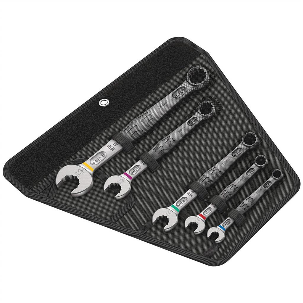 Wera 05020240001 Joker 6003 Imperial Combination Wrench Set (5-Piece)