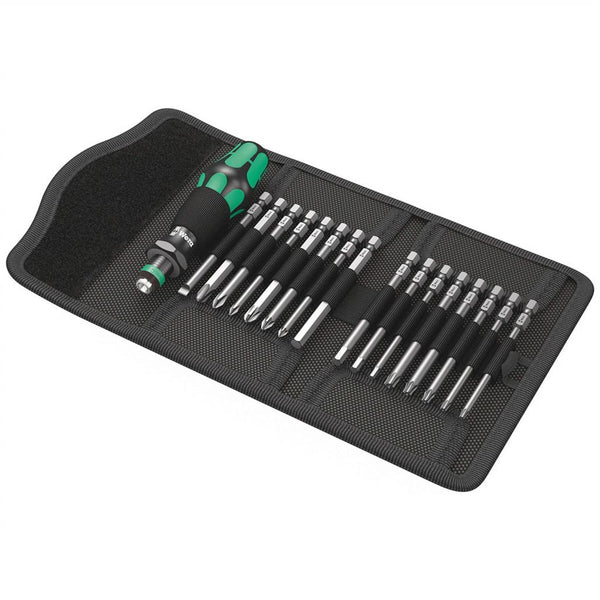 Wera 05059295001 Kraftform Kompakt 60 Metric 1/4 in. Bitholding Quick-