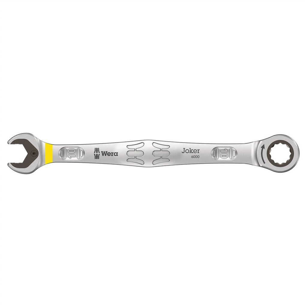 Wera 05073270001 6000 Joker SW 10 mm SB Metric Ratcheting Combination Wrench