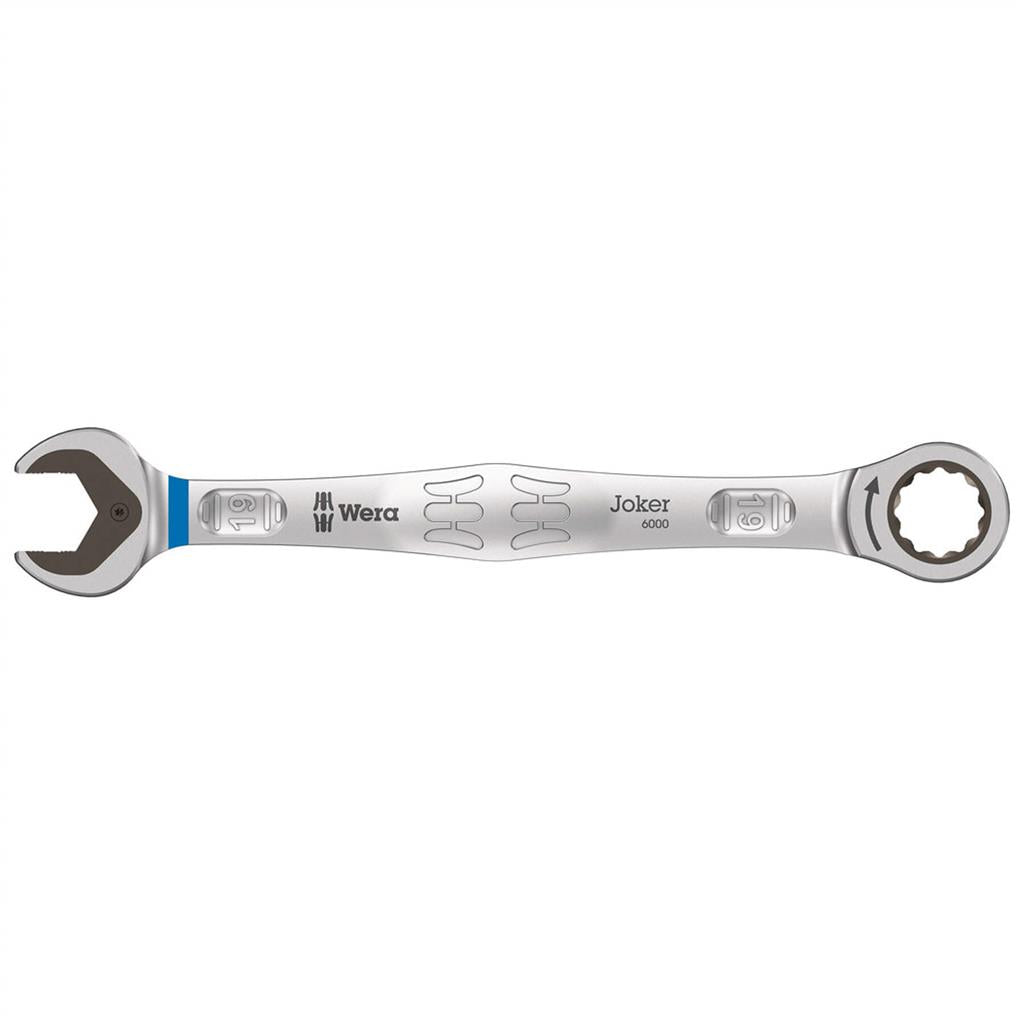 Wera 05073279001 6000 Joker SW 19 mm SB Metric Ratcheting Combination Wrench