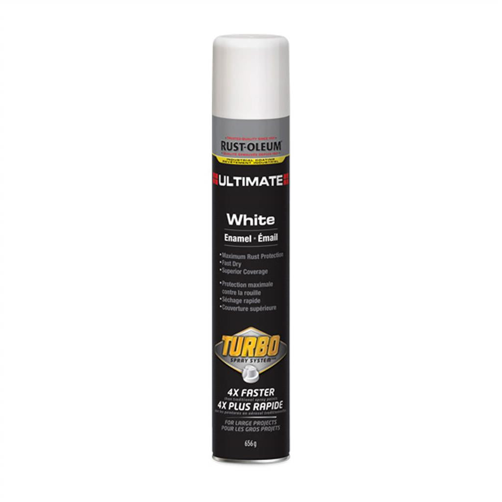 Rust-Oleum 352466 656 g Gloss White High-Performance Ultimate Turbo Enamel Spray