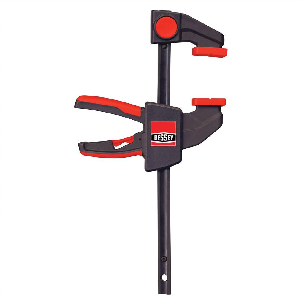 Bessey EHKM06 6 in. x 2-3/8 in. 100 lb. Clamping Force EHK One Handed Medium Trigger Clamp