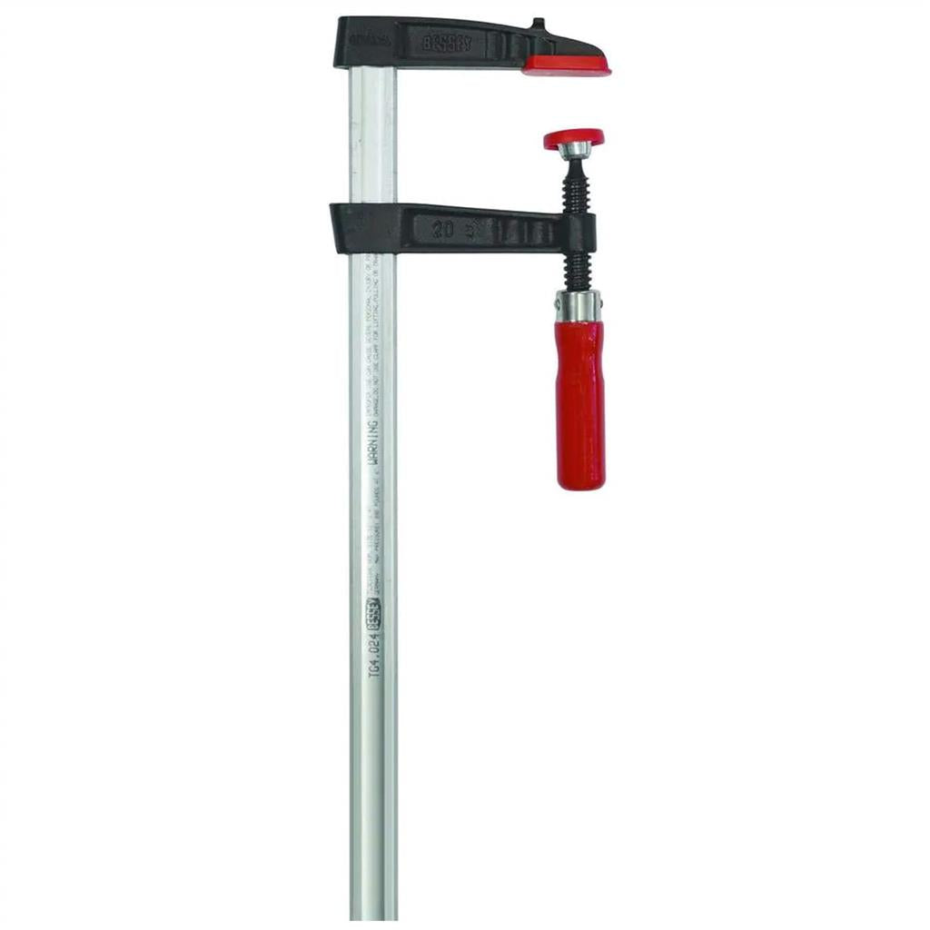 Bessey TG5.524+2K 24 in. x 5-1/2 in. 1320 lb. Clamping Force Medium Duty F-Style Woodworking Clamp with 2K Handle