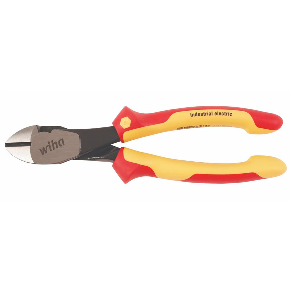 Wiha 32939 8 in. Insulated Industrial High-Leverage Diagonal Cutter