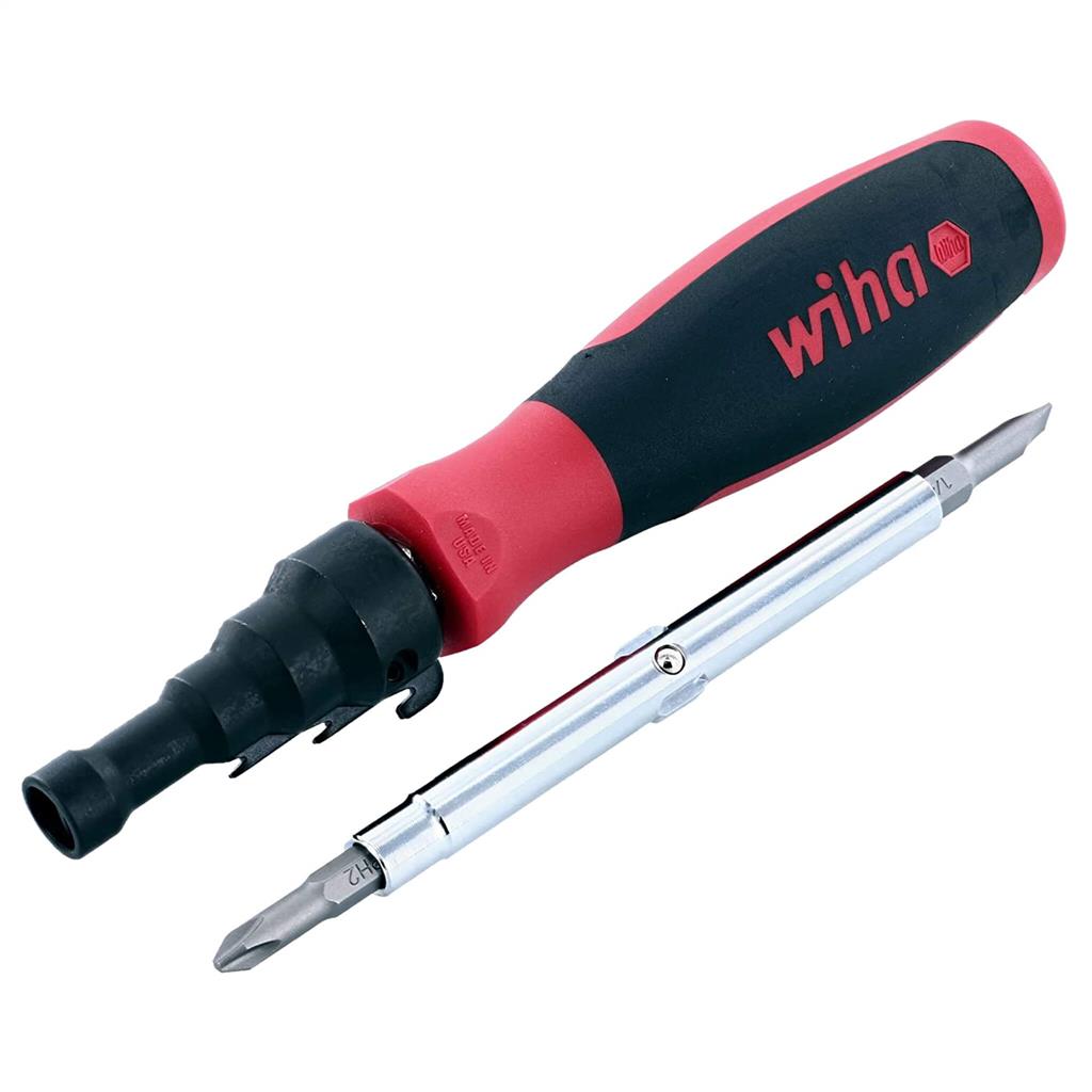 Wiha 77892 SoftFinish Conduit Reamer and 6-in-1 Multi-Driver Combo Set