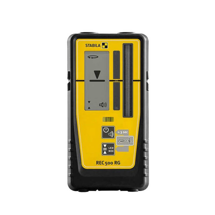 Stabila 07360 REC500RG Line-Rotary Receiver Red and Green