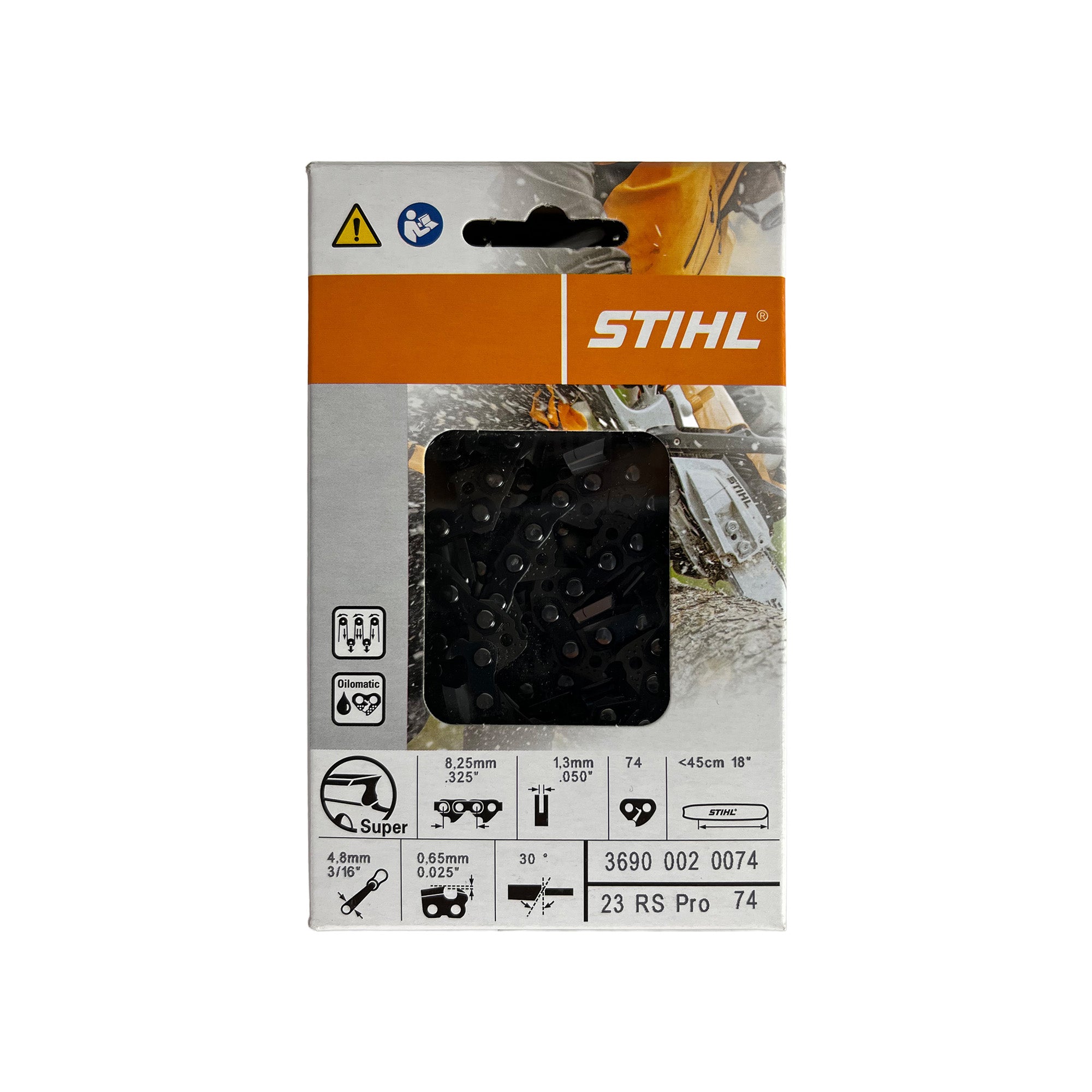 STIHL 23RSP74E Chainsaw Chain .325 050G 74DL