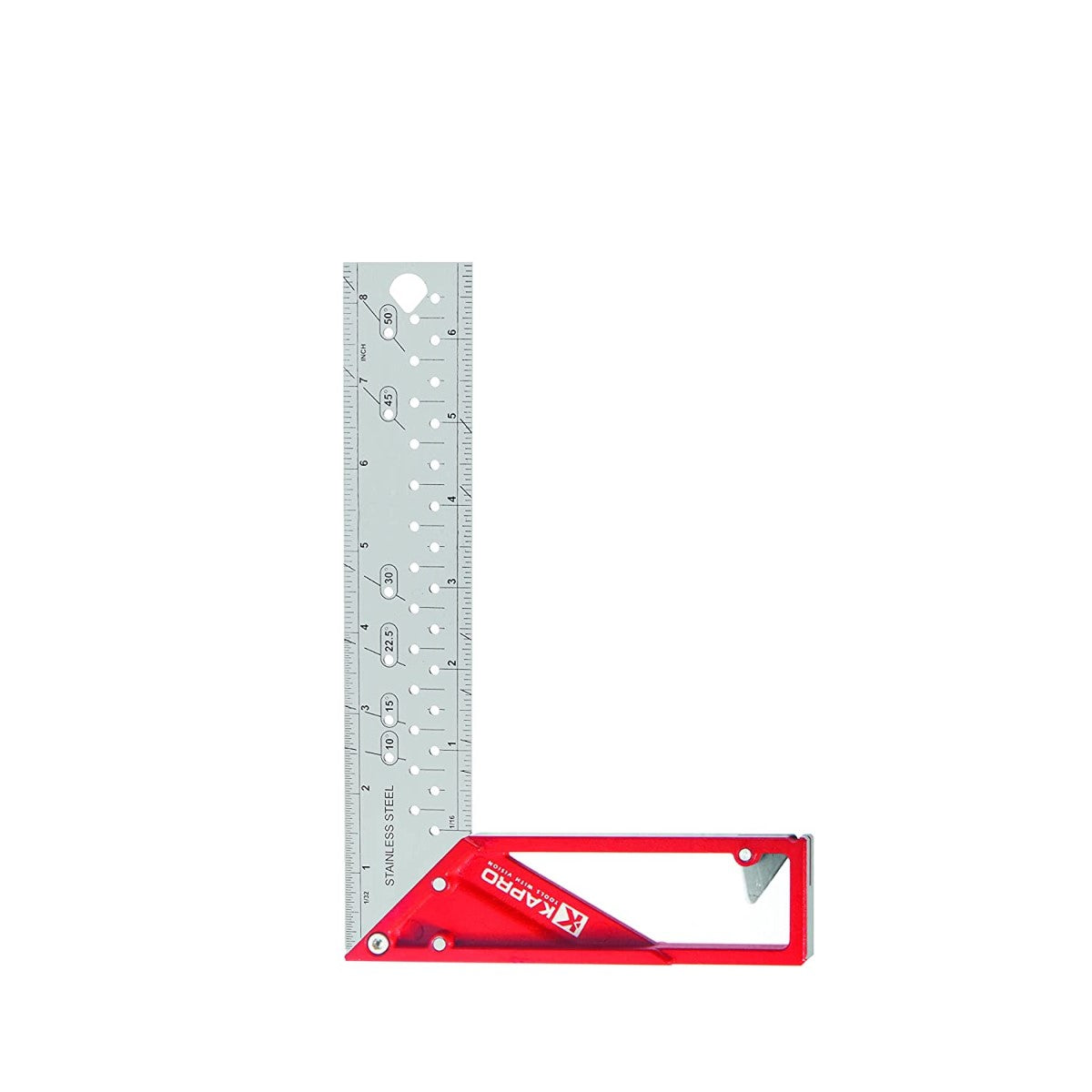 Kapro 353-08 LEDGE-IT 8 in. Stainless Steel Blade Try-Mitre Square