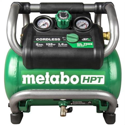 Metabo HPT EC36DAQ4M 2 Gal. 36V MV Cordless Compressor (Tool Only)