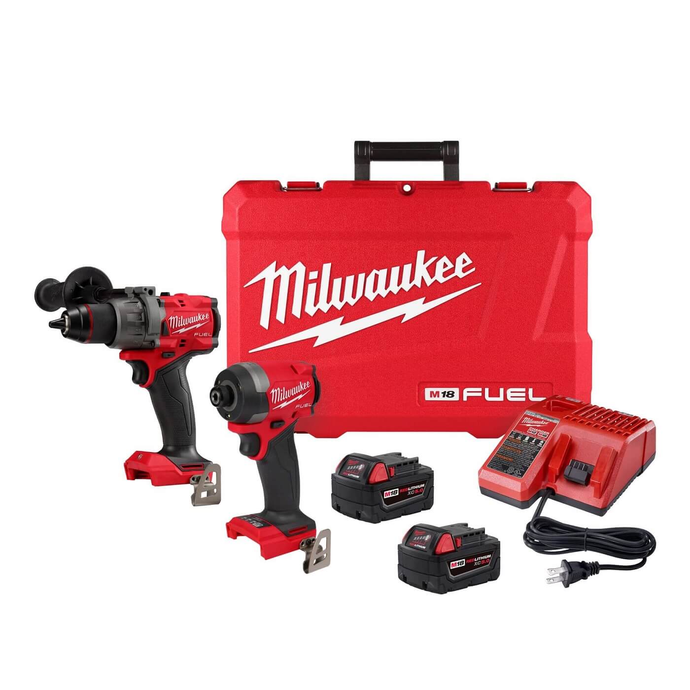 Milwaukee 3697-22 M18 Fuel 2-Tool Combo Kit Hammer/Impact