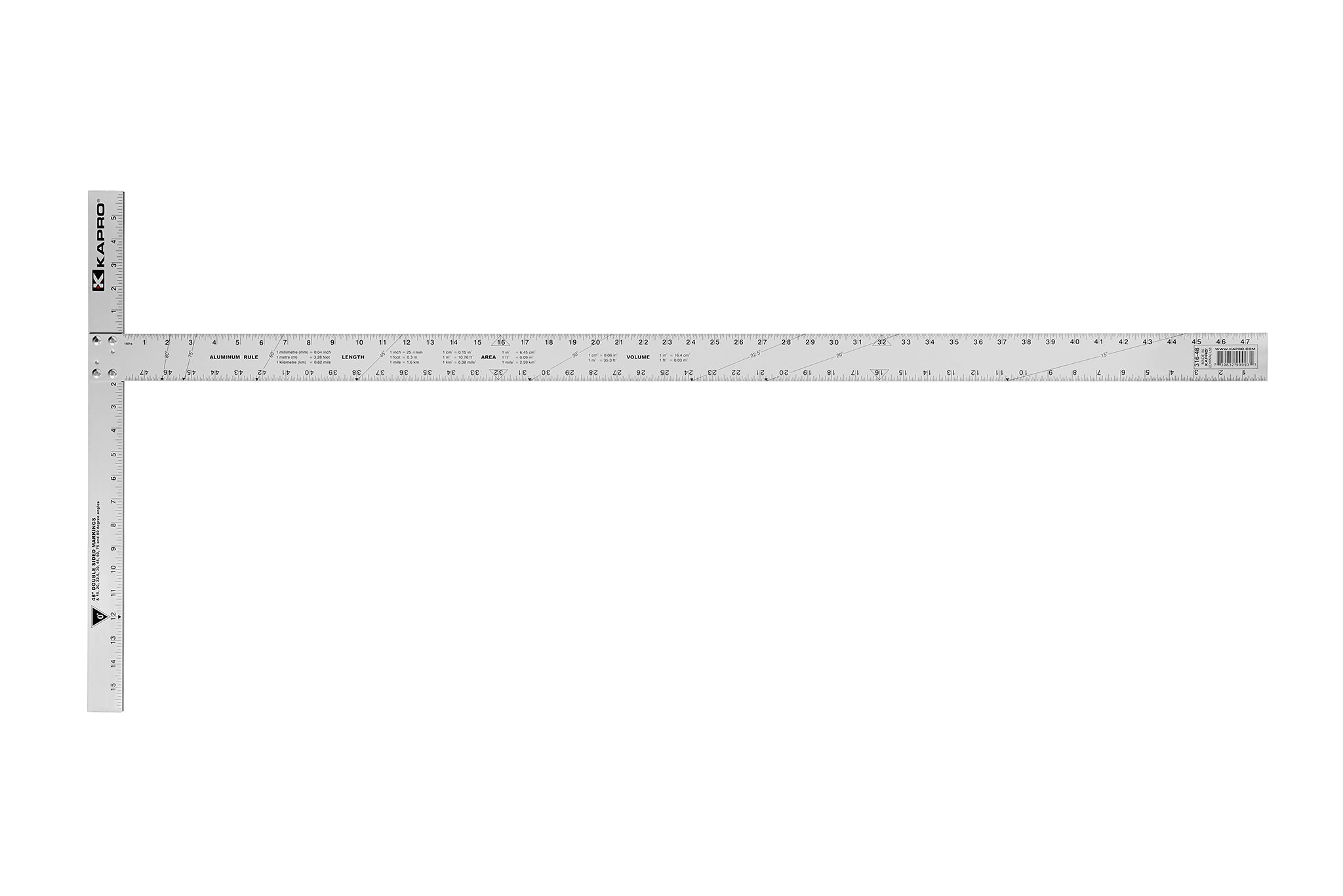 Kapro 316-48-T Drywall T-Square 48-inch