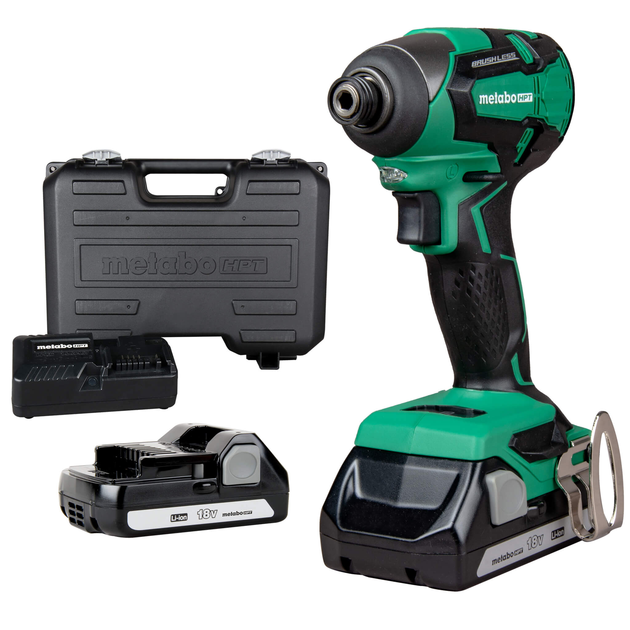 Metabo HPT Promo WH18DBFL2M Impact Driver Kit 1.5AH