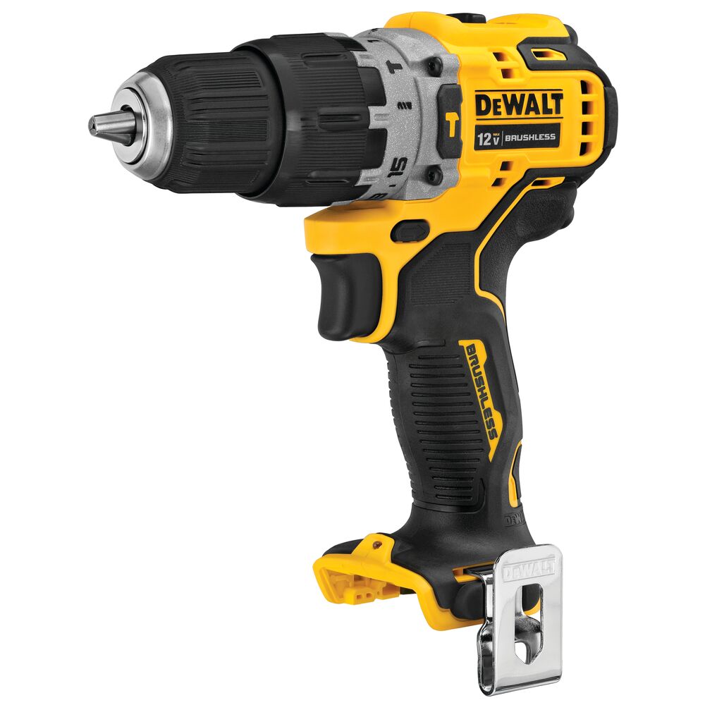 Dewalt DCD706B 12-Volt MAX Brushless Cordless 3/8 in. Sub Compact Hammer Drill (Tool Only)