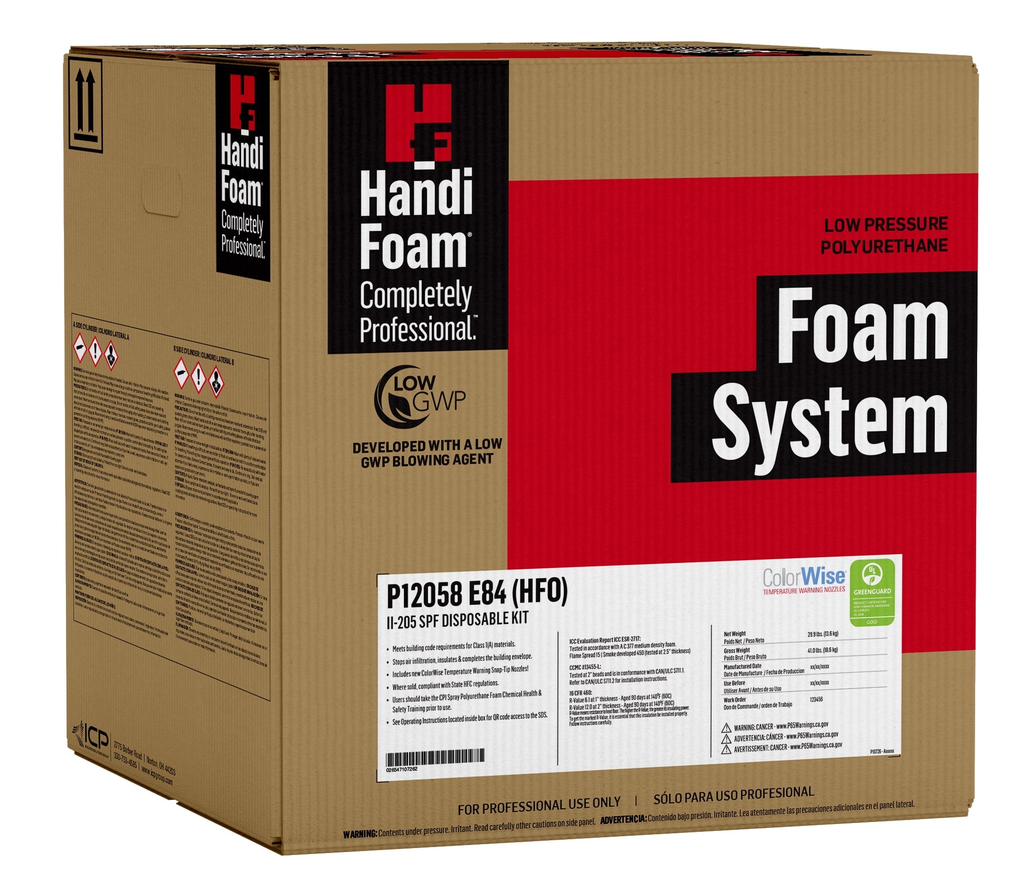 HandiFoam P12058C II-205 Quick Cure Insulating Spray Foam