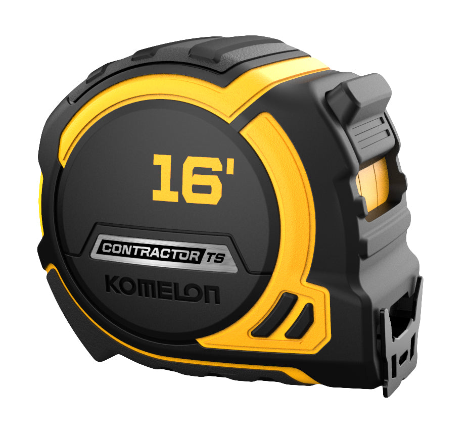 Komelon Contractor TS 16ft, 1-1/4in. wide blade Tape Measure