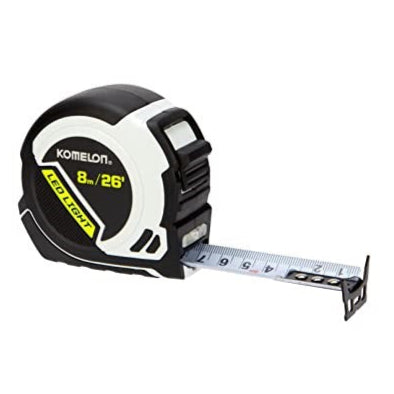 Komelon LED Metric 26ft. Tape Measure