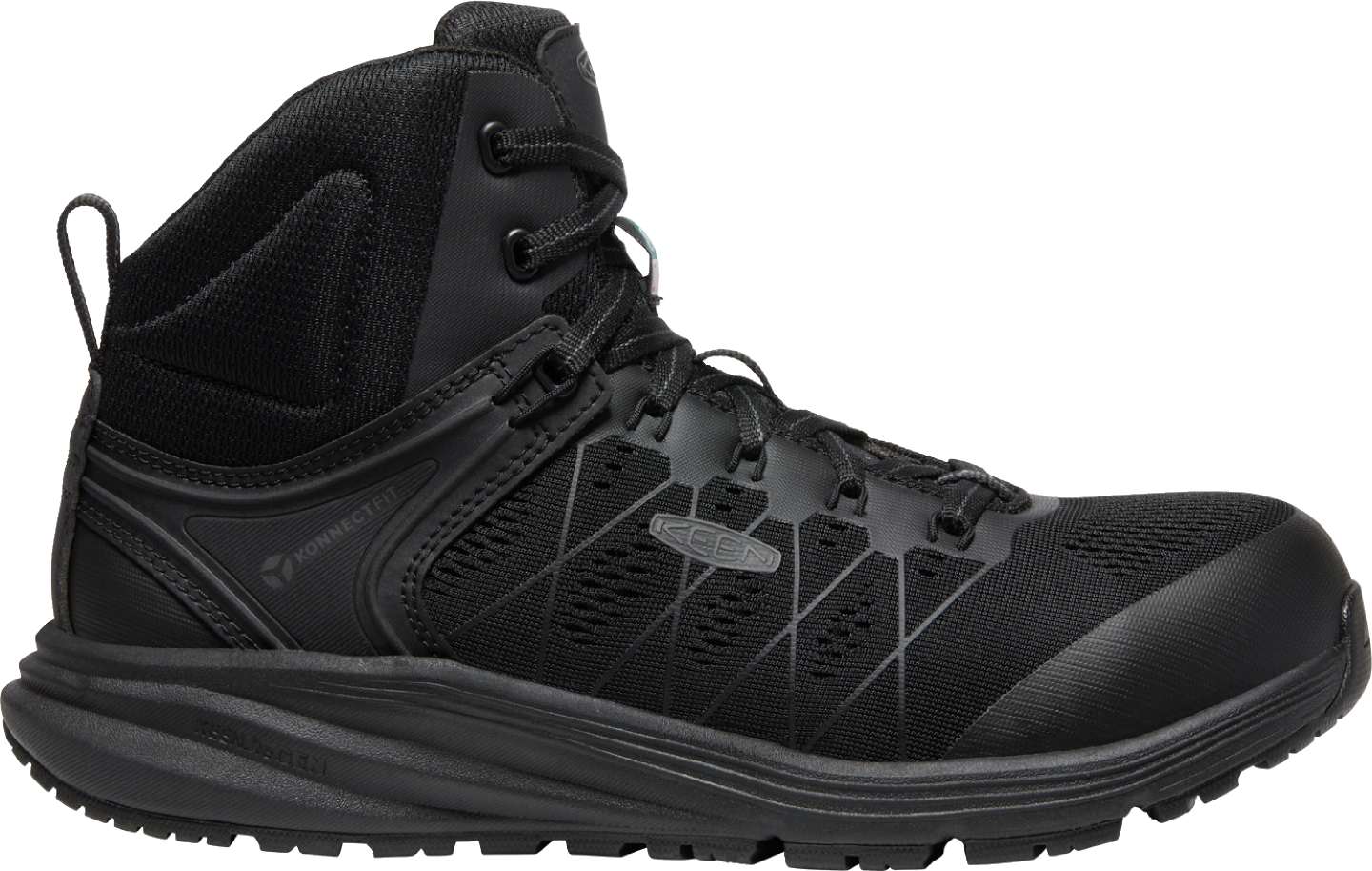 KEEN 1026793 Men's CSA Black Vista Energy Mid Carbon Fibre Toe Safety Shoes