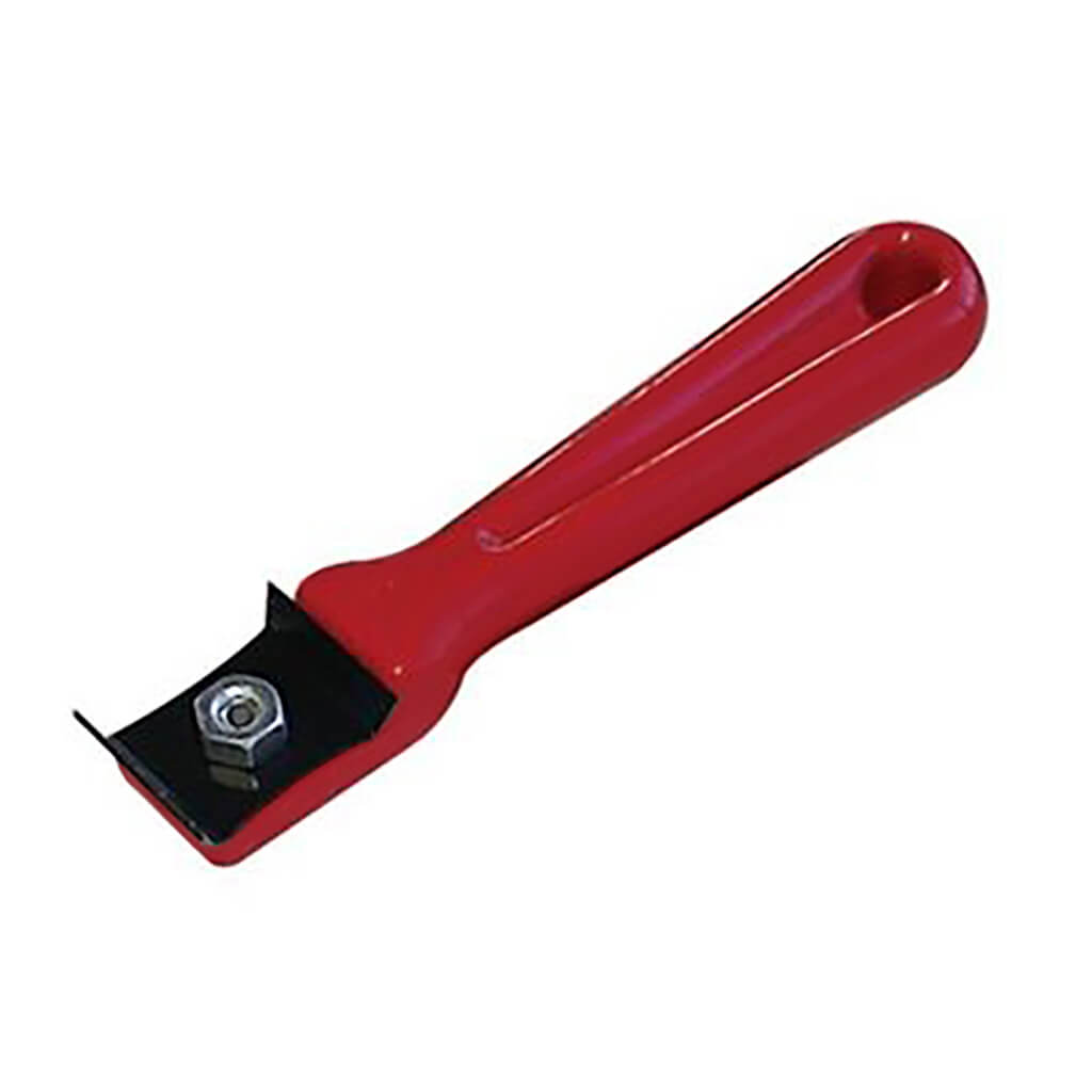 Bennett SCRP1 1 in. x 6 in. Red Handled Paint Scraper with Blade