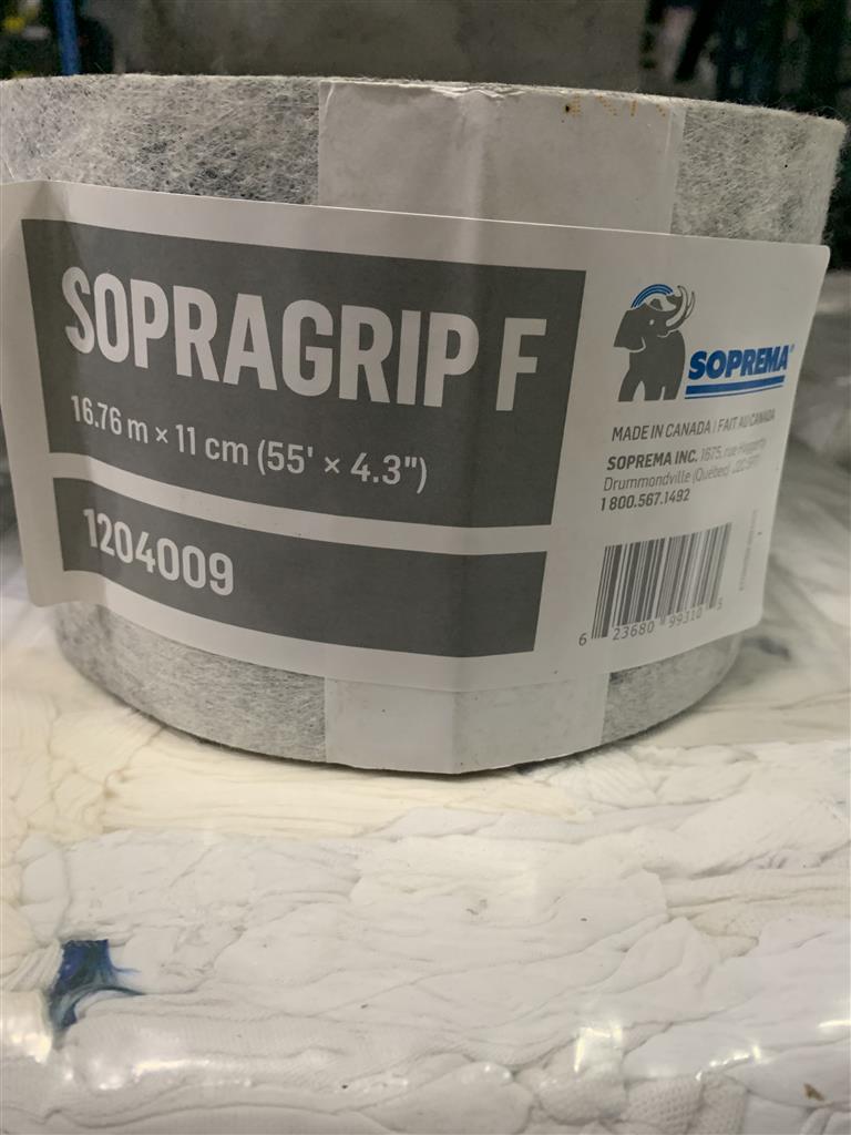 SOPRAGRIP F 4.3” X 55’  Self-Adhesive Waterproof Membrane