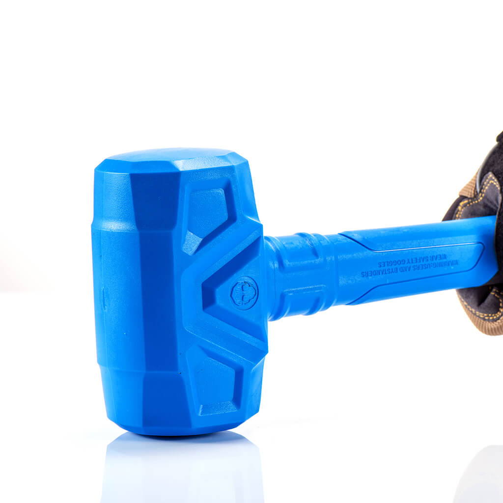 REAL STEEL 0317 28-oz. Blue Soft Face Dead Blow Hammer