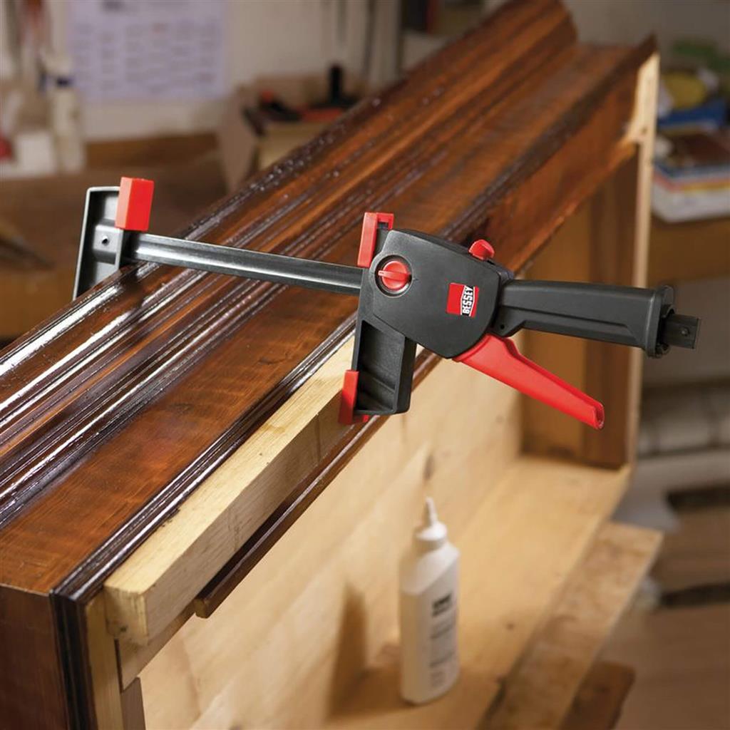 Bessey DUO65-8 24 in. x 3-1/4 in. 260 lb. Clamping Force DuoKlamp Large Surface One Handed Clamp