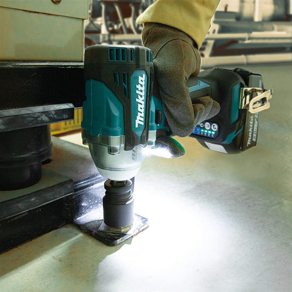 Makita DTW300XVZ 18-Volt LXT Lithium-Ion 1/2 in. Cordless Brushless Fiction Ring Impact Wrench (Tool Only)