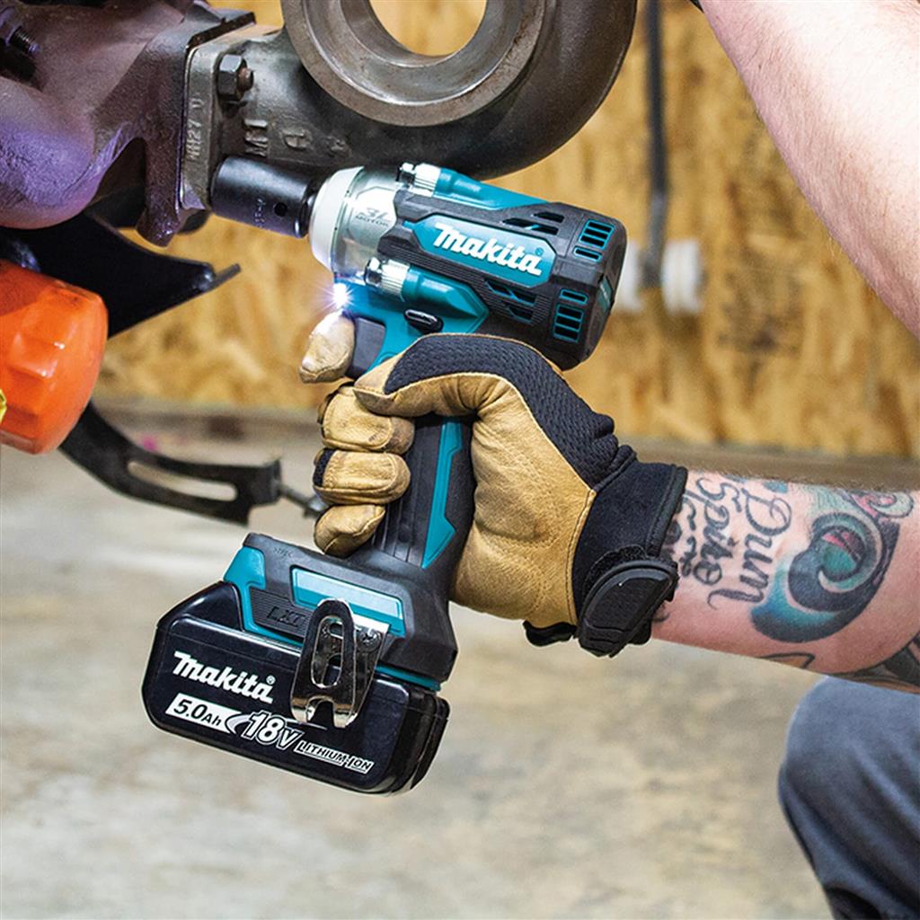 Makita DTW300XVZ 18-Volt LXT Lithium-Ion 1/2 in. Cordless Brushless Fiction Ring Impact Wrench (Tool Only)