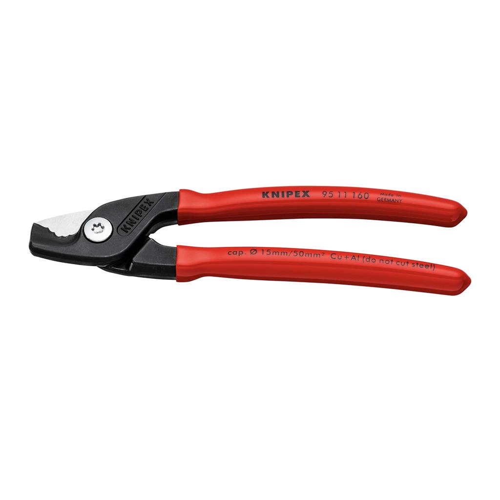 Knipex 95 12 160 Cable Shears, 6 1/4 StepCut