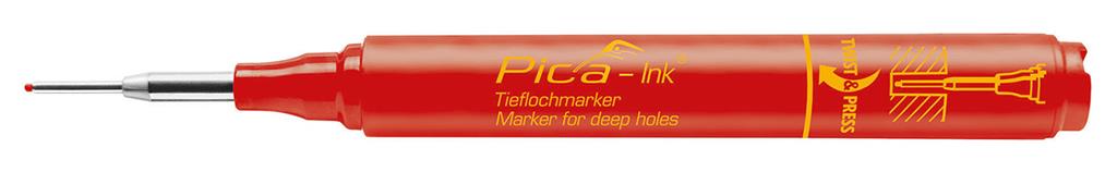 PICA Ink Deep Hole Marker (Red)