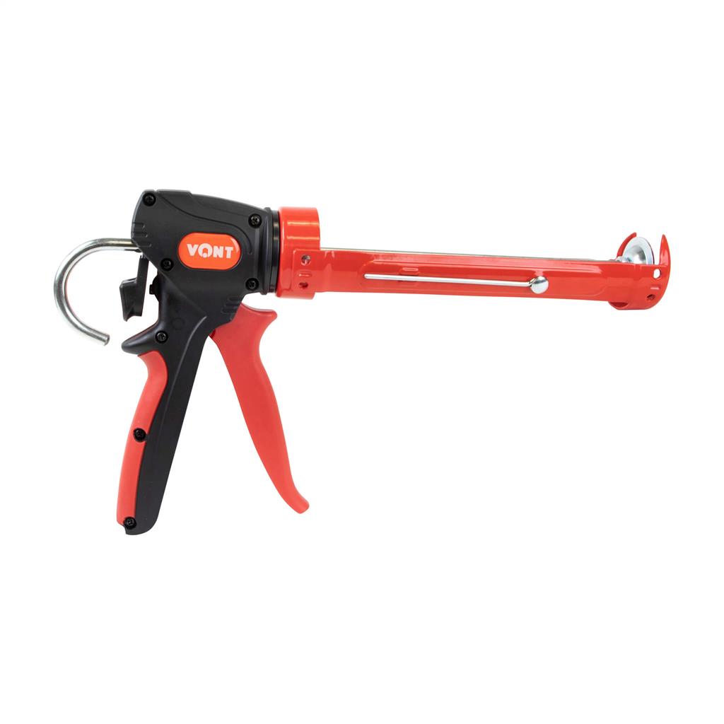 VONT 300mL Unique Switchable 12:1 and 24:1 Thrust Cartridge Manual Caulking Sealant Gun