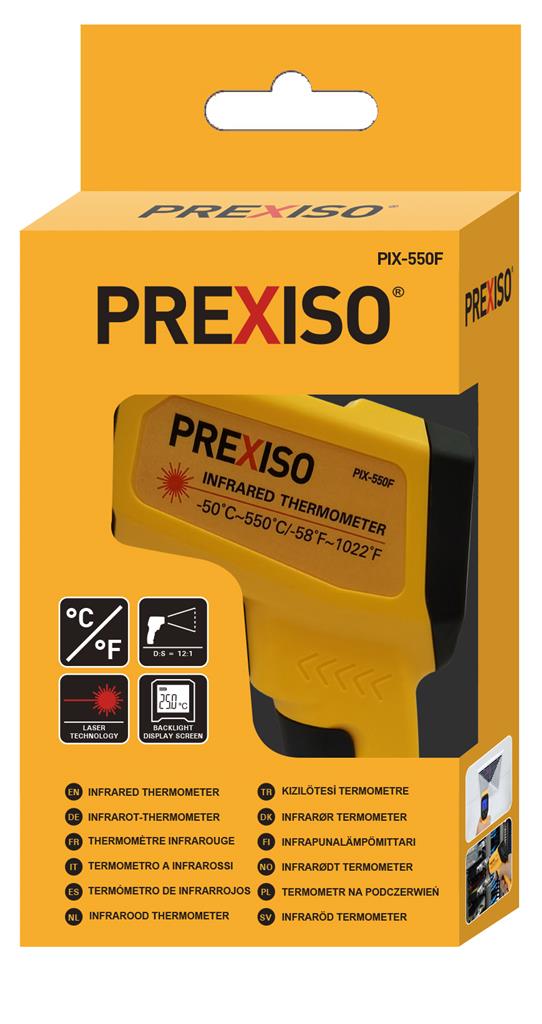 PREXISO PIX-550F Infrared Thermometer