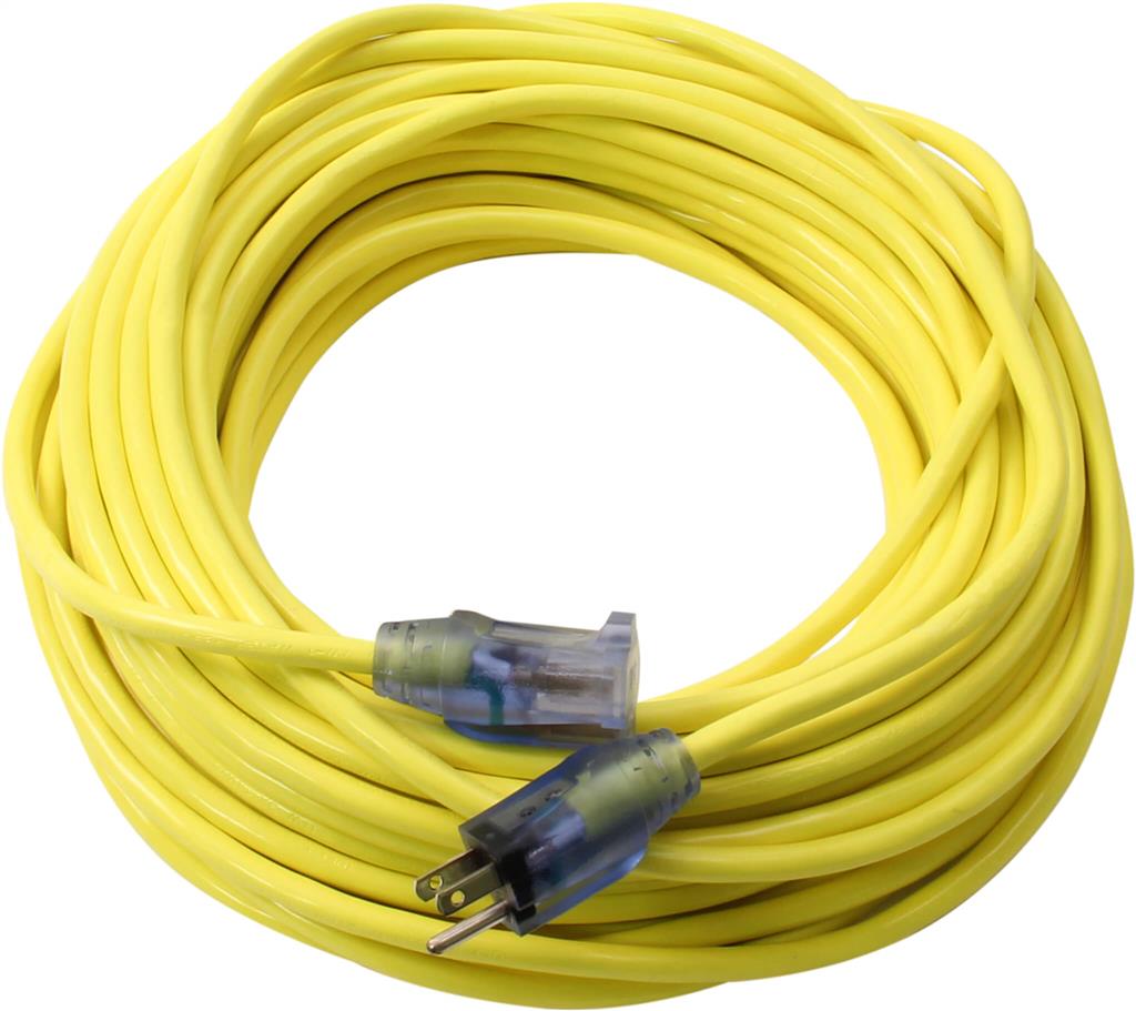 Century D17333100 Extension Cord 14/3 SJTW 100 feet Single Tap