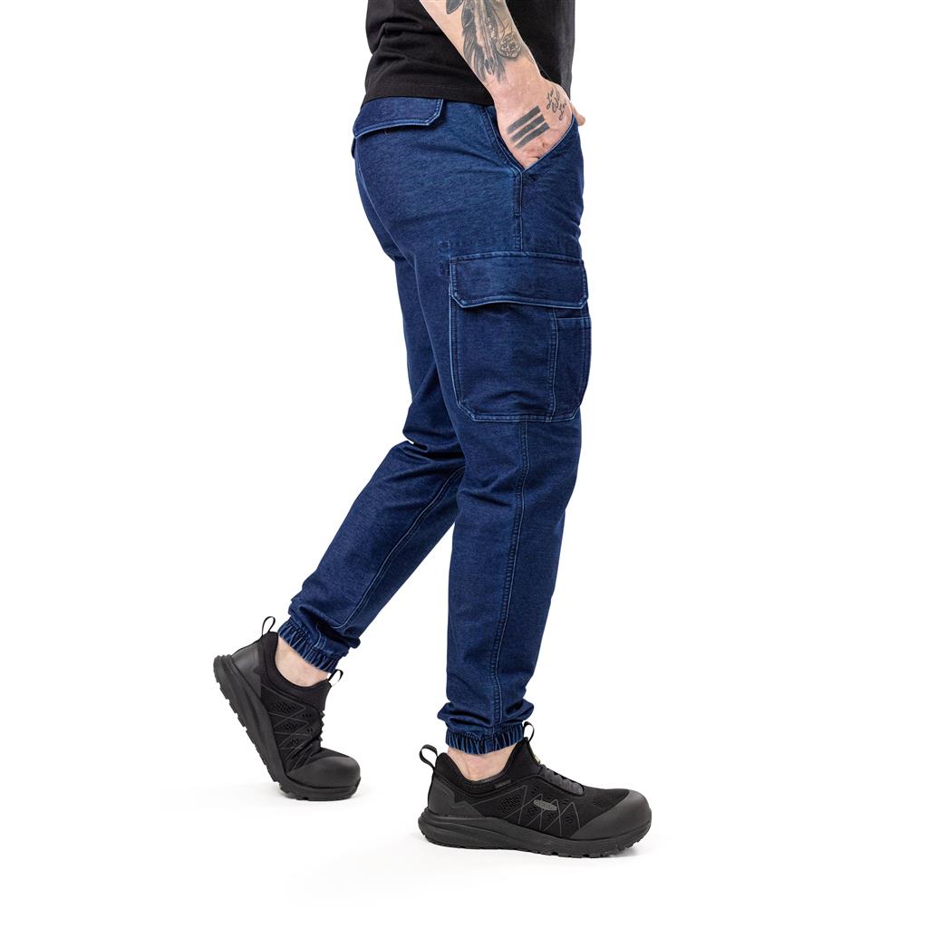 DuraDrive TRAVELLER cargo joggers with FLEX PRO elastic waistband and super stretchy comfort fabric. 