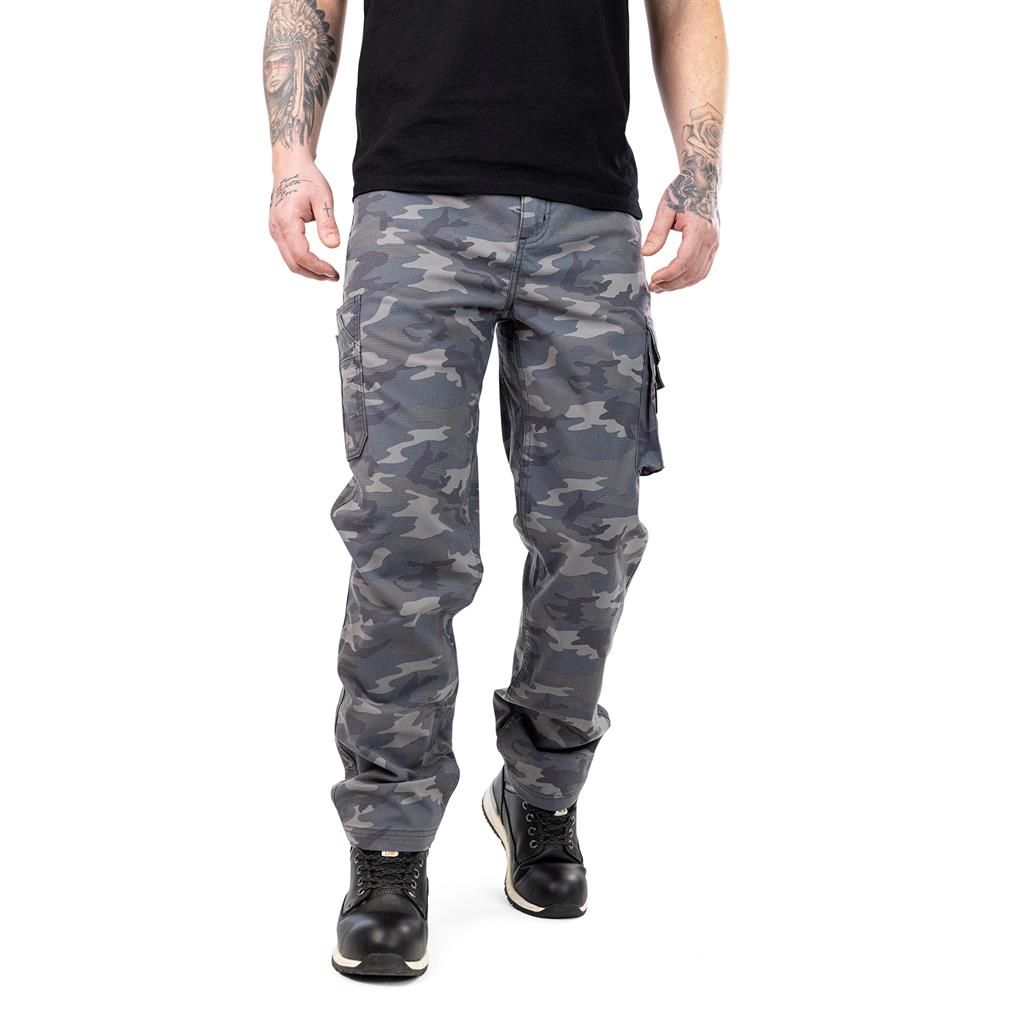 DuraDrive CONCRETE ripstop cargo pants with FLEX PRO elastic waistband 