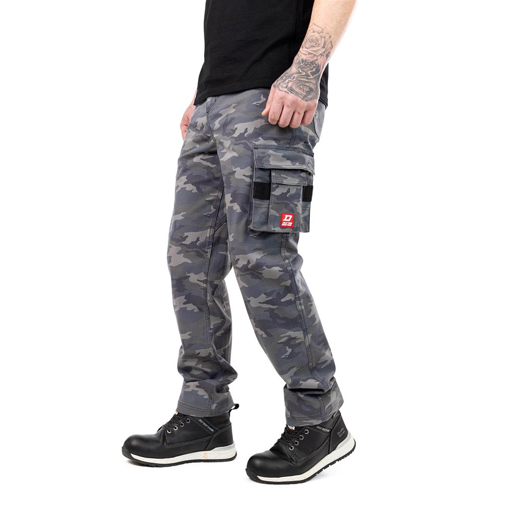 DuraDrive CONCRETE ripstop cargo pants with FLEX PRO elastic waistband 