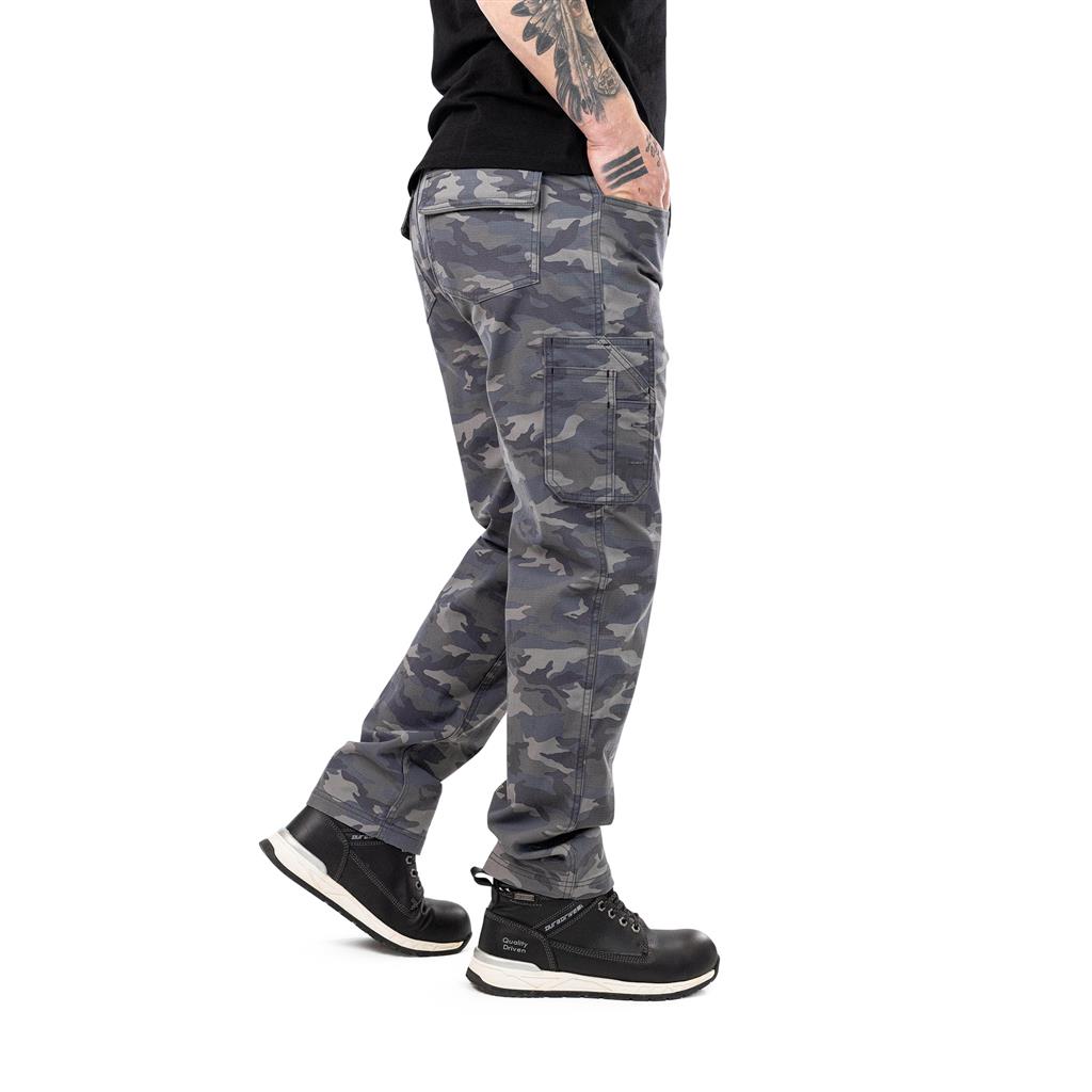 DuraDrive CONCRETE ripstop cargo pants with FLEX PRO elastic waistband 