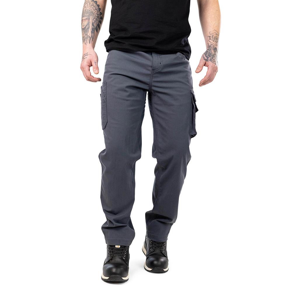 DuraDrive CONCRETE ripstop cargo pants with FLEX PRO elastic waistband 