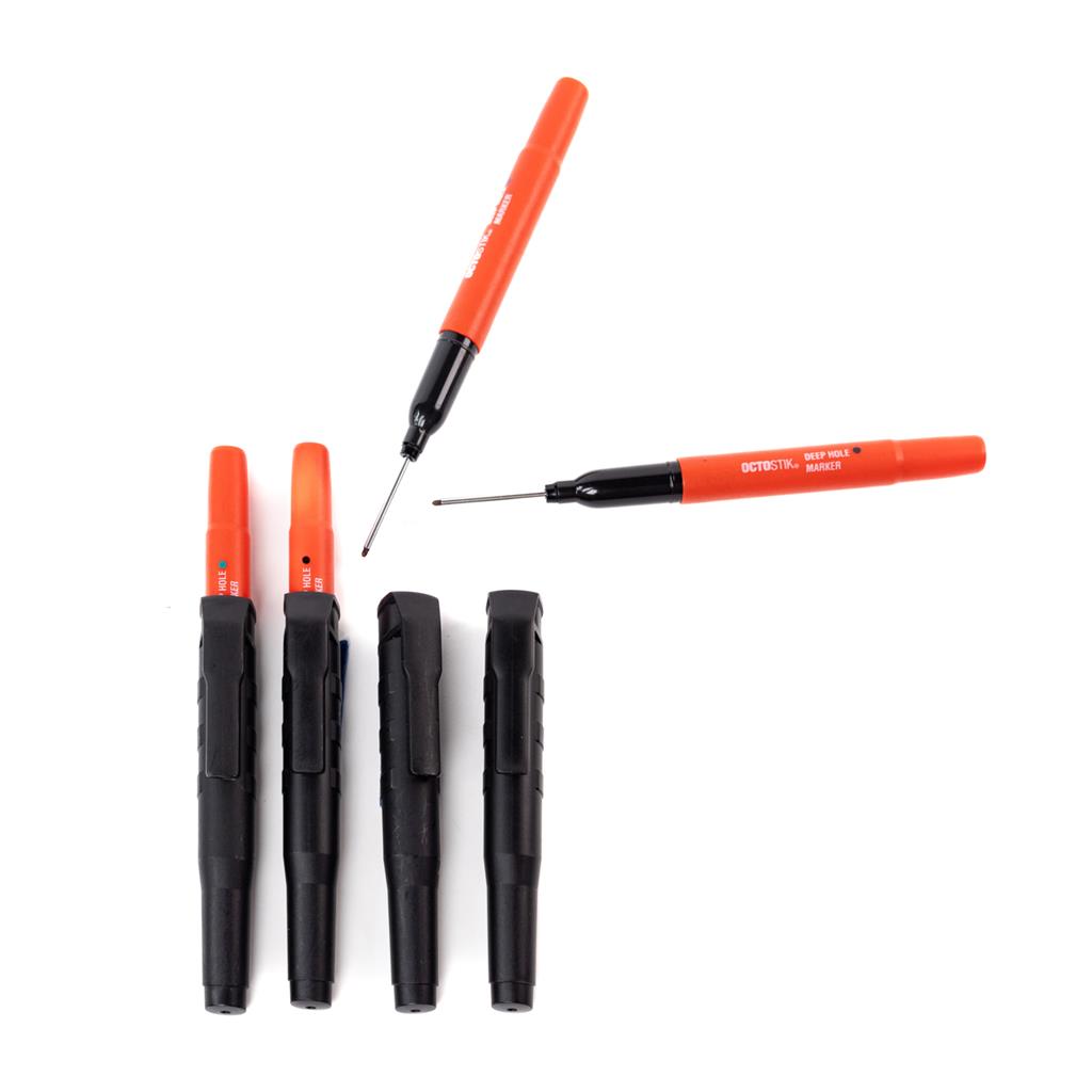  OCTOSTIK Ink Deep Hole Marker Bundle 4Pack